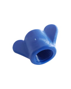Tuerca Mariposa HI 3/8'' Mist Azul