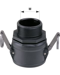 Acople Rapido "B" Hembra Hilo Ext.1"1/2