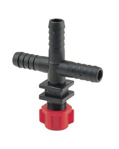 Portaboquilla Desplazable Triple Roscado 3/8" Manguera 1/2"