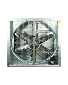 Extractor Industrial Galvanizado con Celosias 30.000 m3/h 1,2x1,2x0,37 220v