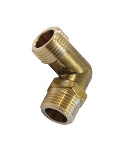 Codo Bronce He-He 1/2" Forjado